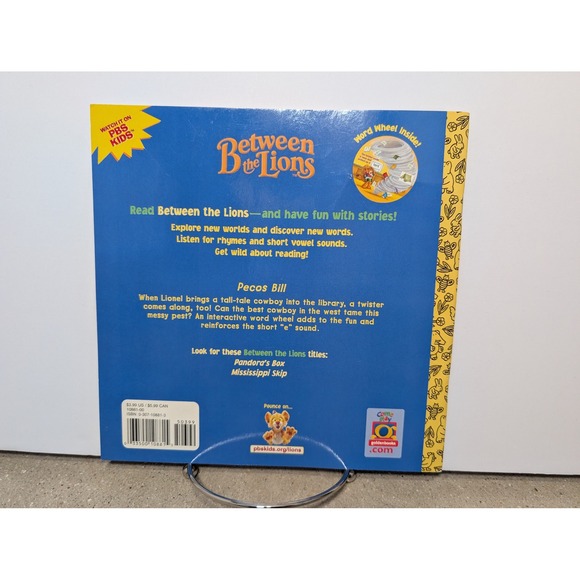 Between The Lions Pecos Bill Make A Word Wheel Interactive Childrens Golden Book - Picture 6 of 12